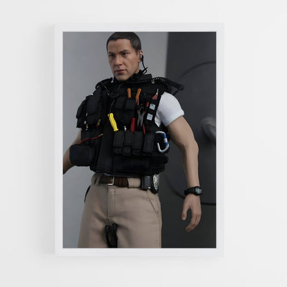 ap-jack traven-3 cadre Blanc