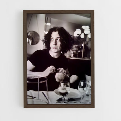 ap-jack white-1 cadre Bois foncé
