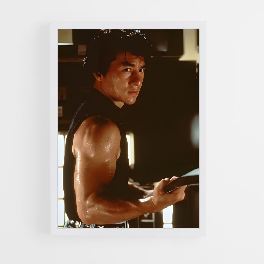 ap-jackie chan-3 cadre Blanc