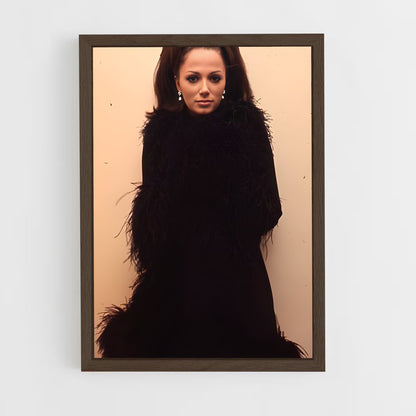 ap-jackie collins-1 cadre Bois foncé