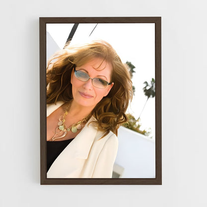 ap-jackie collins-3 cadre Bois foncé