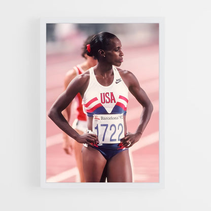 ap-jackie joyner-kersee-2 cadre Blanc
