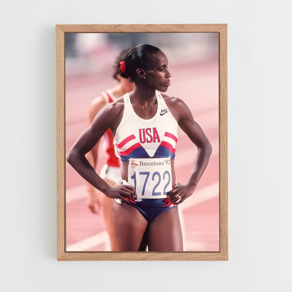 ap-jackie joyner-kersee-2 cadre Bois clair