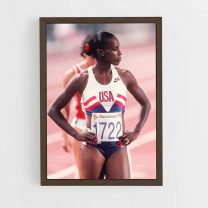 ap-jackie joyner-kersee-2 cadre Bois foncé