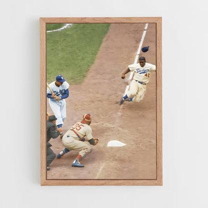 ap-jackie robinson-2 cadre Bois clair
