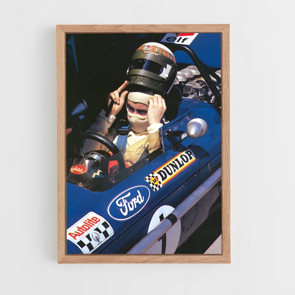 ap-jackie stewart-4 cadre Bois clair