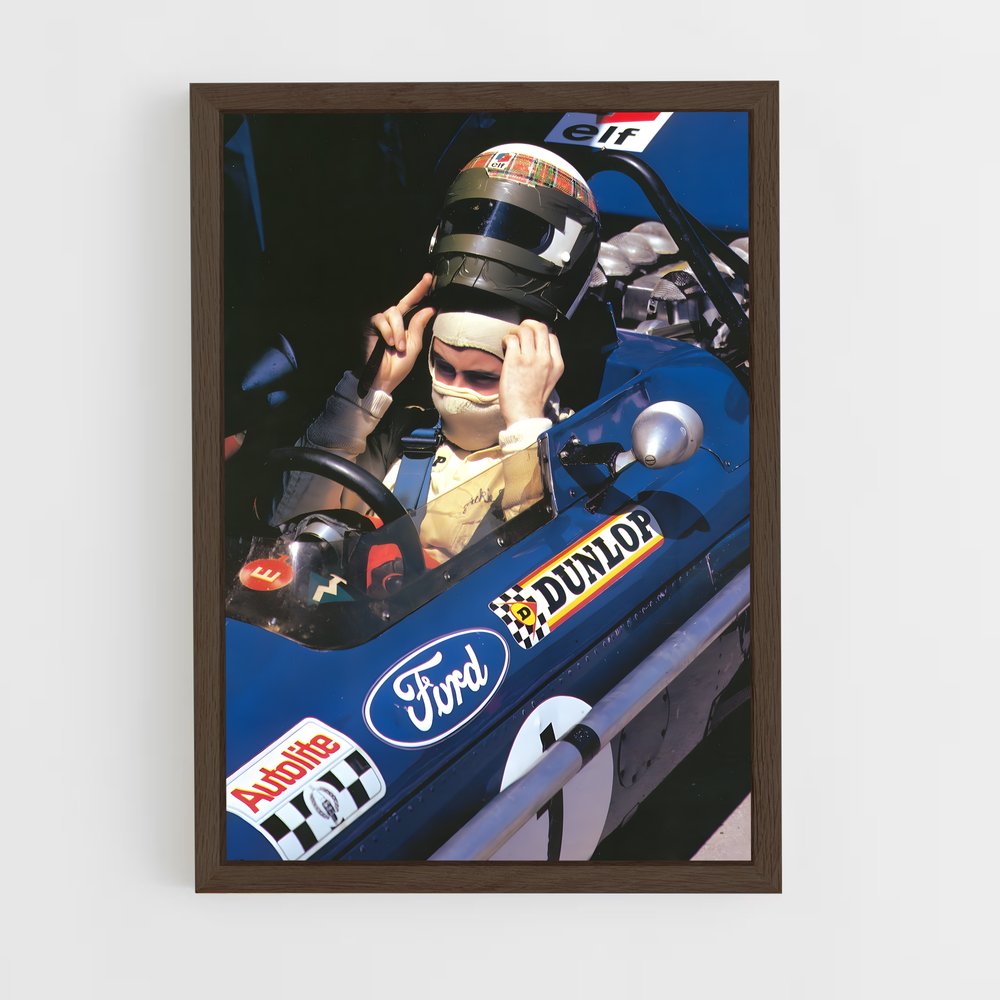 ap-jackie stewart-4 cadre Bois foncé