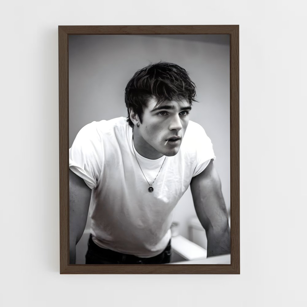ap-jacob elordi-1 cadre Bois foncé