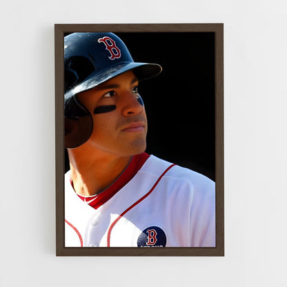 ap-jacoby ellsbury-5 cadre Bois foncé