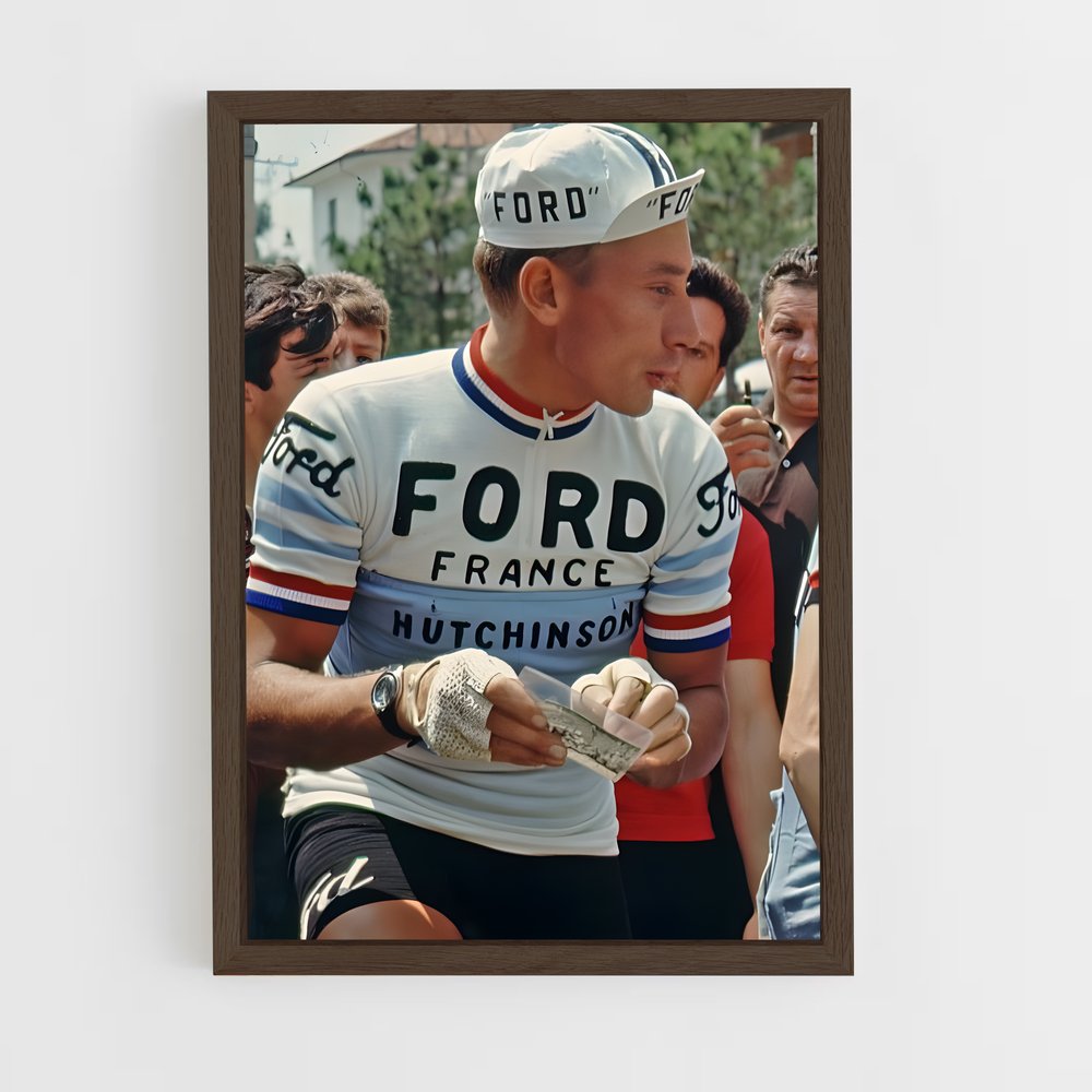 ap-jacques anquetil-1 cadre Bois foncé
