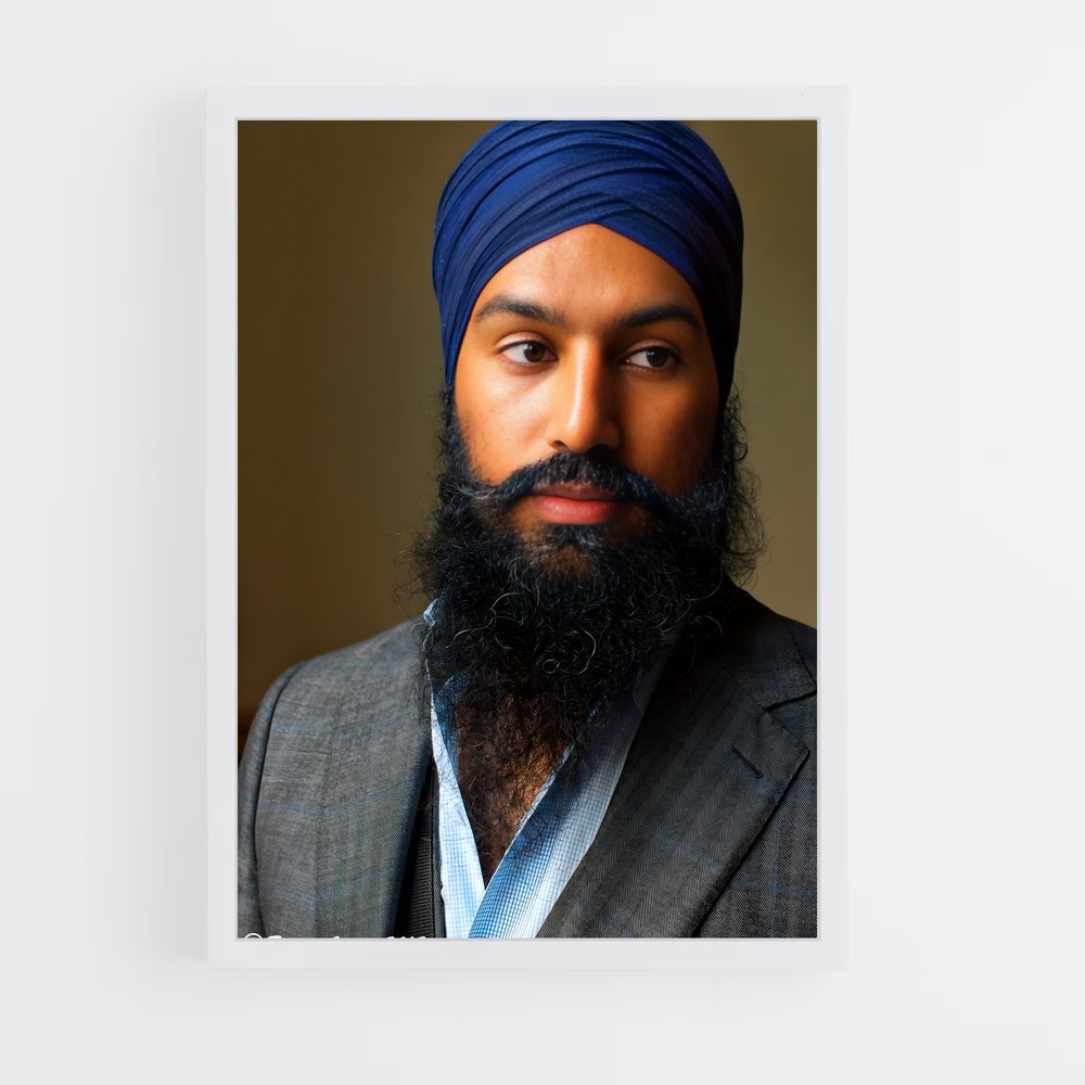 ap-jagmeet singh-2 cadre Blanc