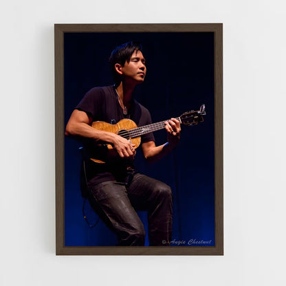ap-jake shimabukuro-1 cadre Bois foncé