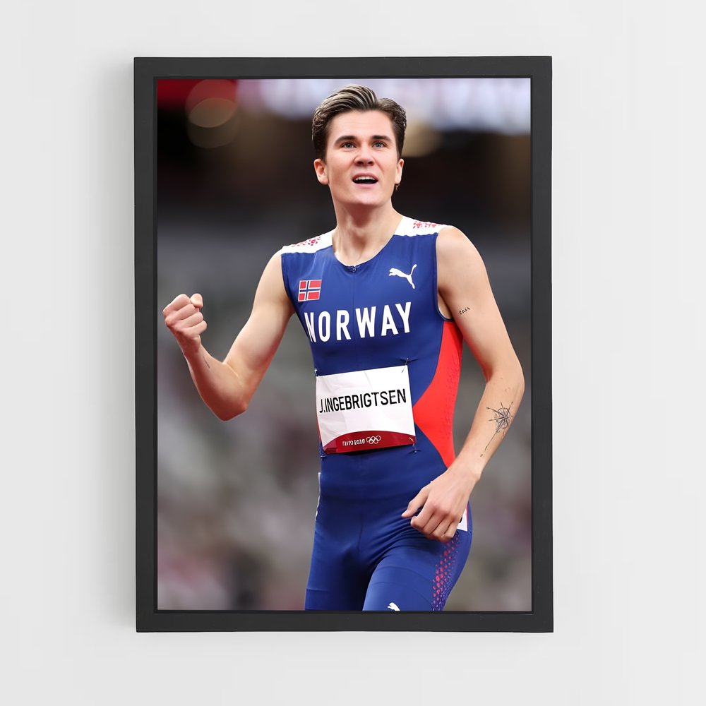 ap-jakob ingebrigtsen-1 cadre Noir