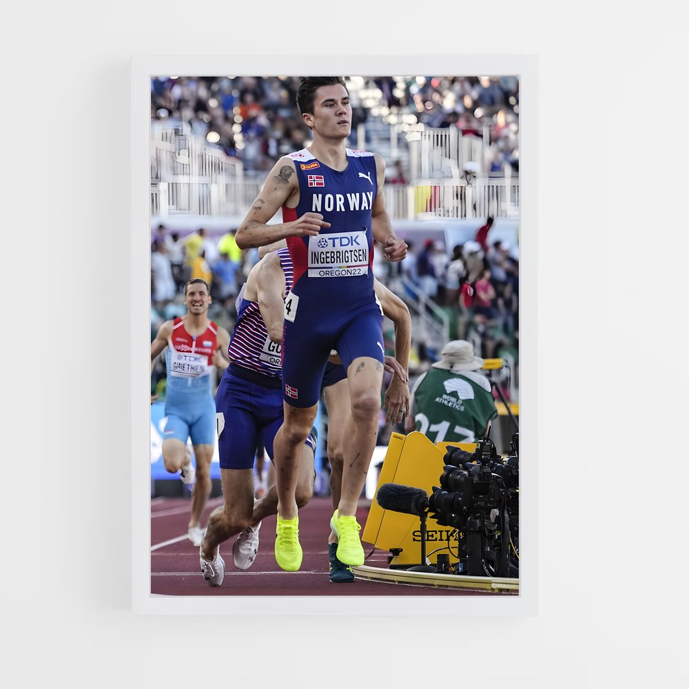 ap-jakob ingebrigtsen-2 cadre Blanc