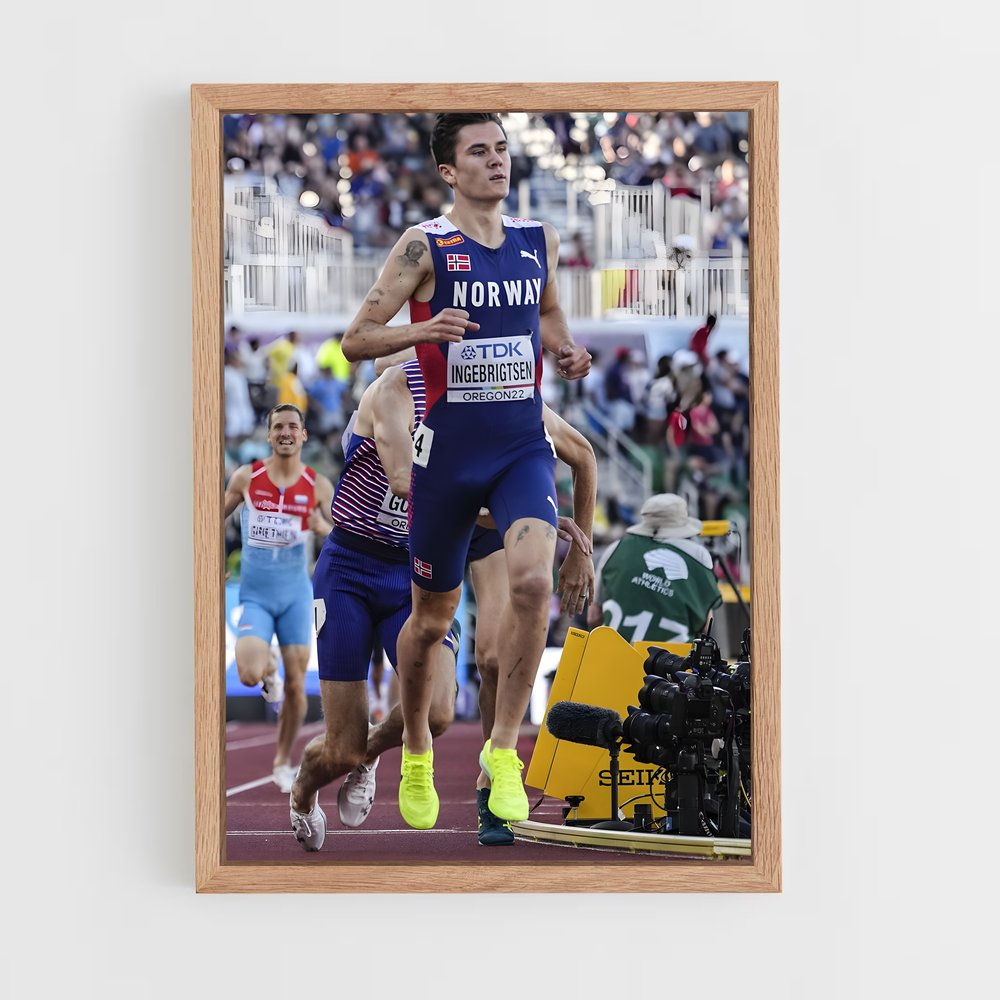 ap-jakob ingebrigtsen-2 cadre Bois clair