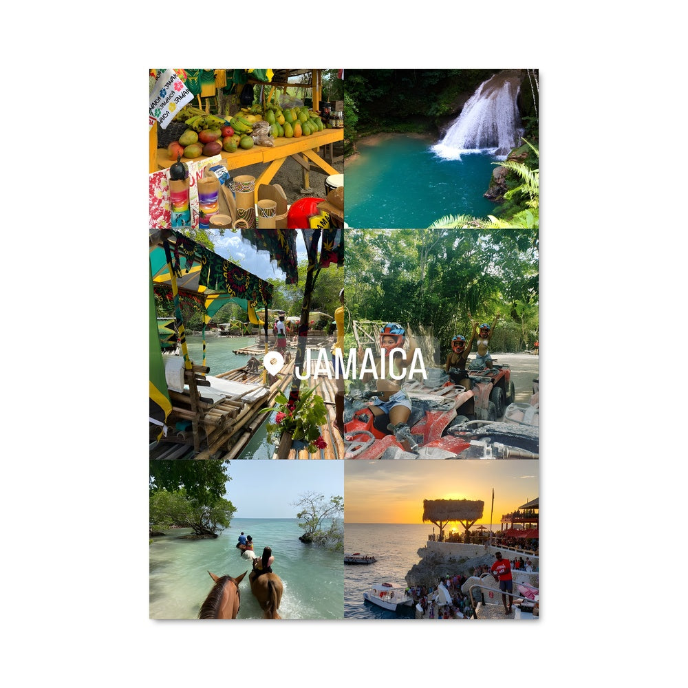 Poster Rythmes de Jamaica