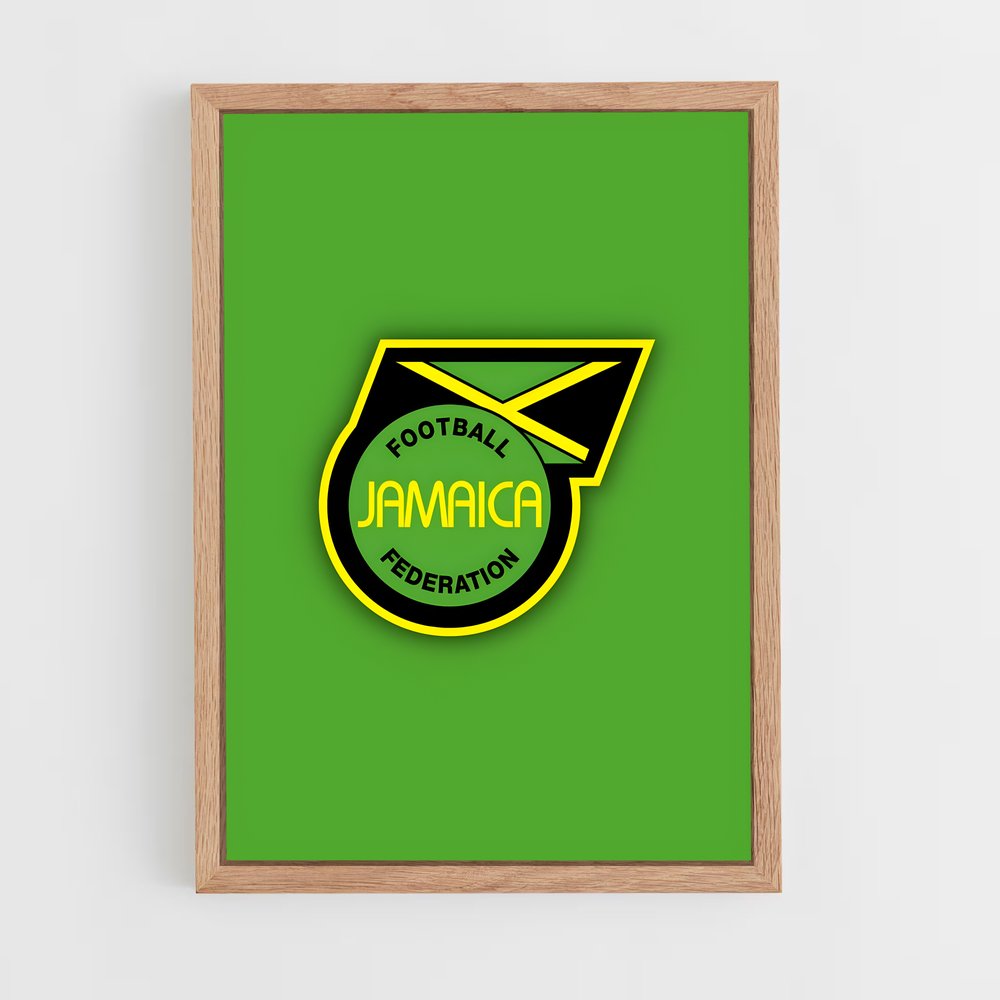 ap-jamaica national football team-2 cadre Bois clair