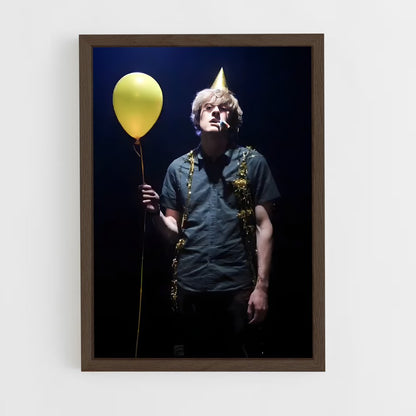 ap-james acaster-2 cadre Bois foncé