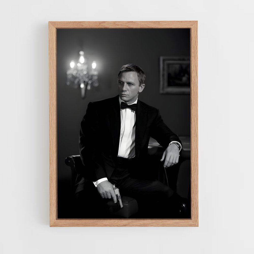 ap-james bond-1 cadre Bois clair