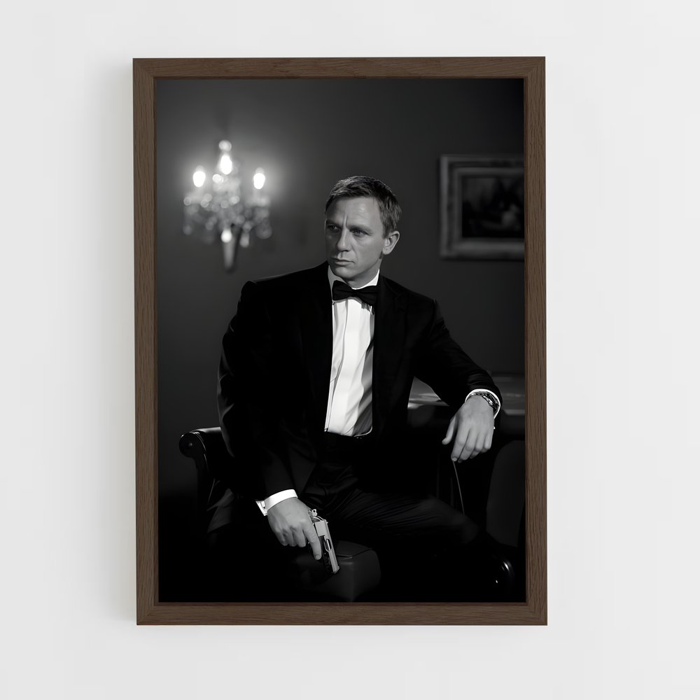 ap-james bond-1 cadre Bois foncé