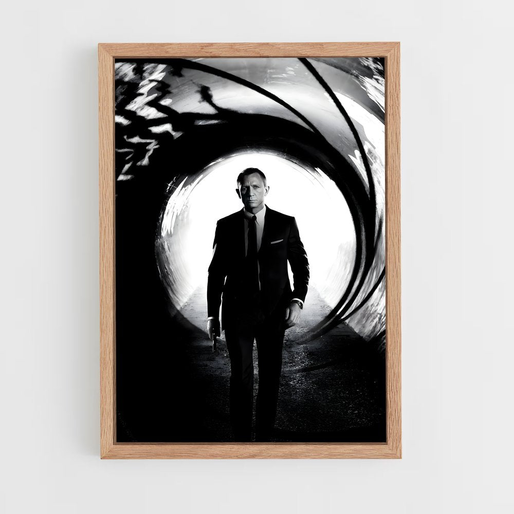 ap-james bond-10 cadre Bois clair