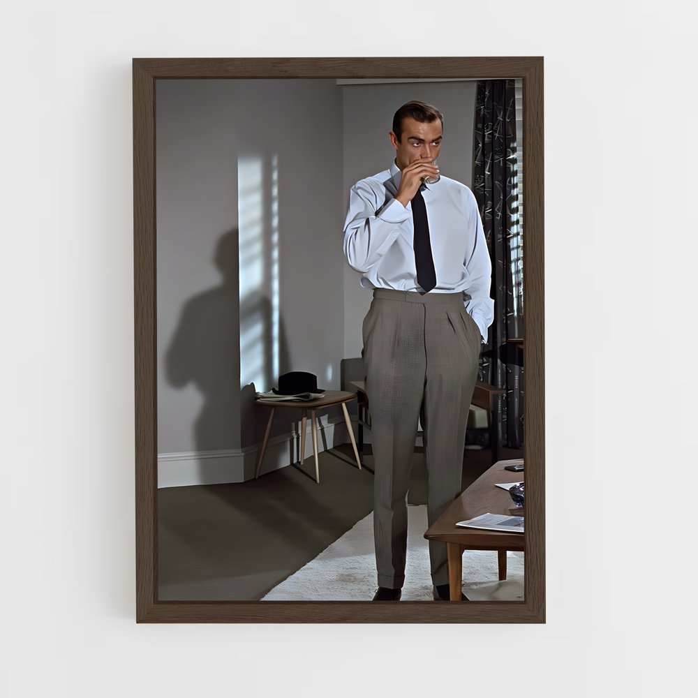 ap-james bond-4 cadre Bois foncé