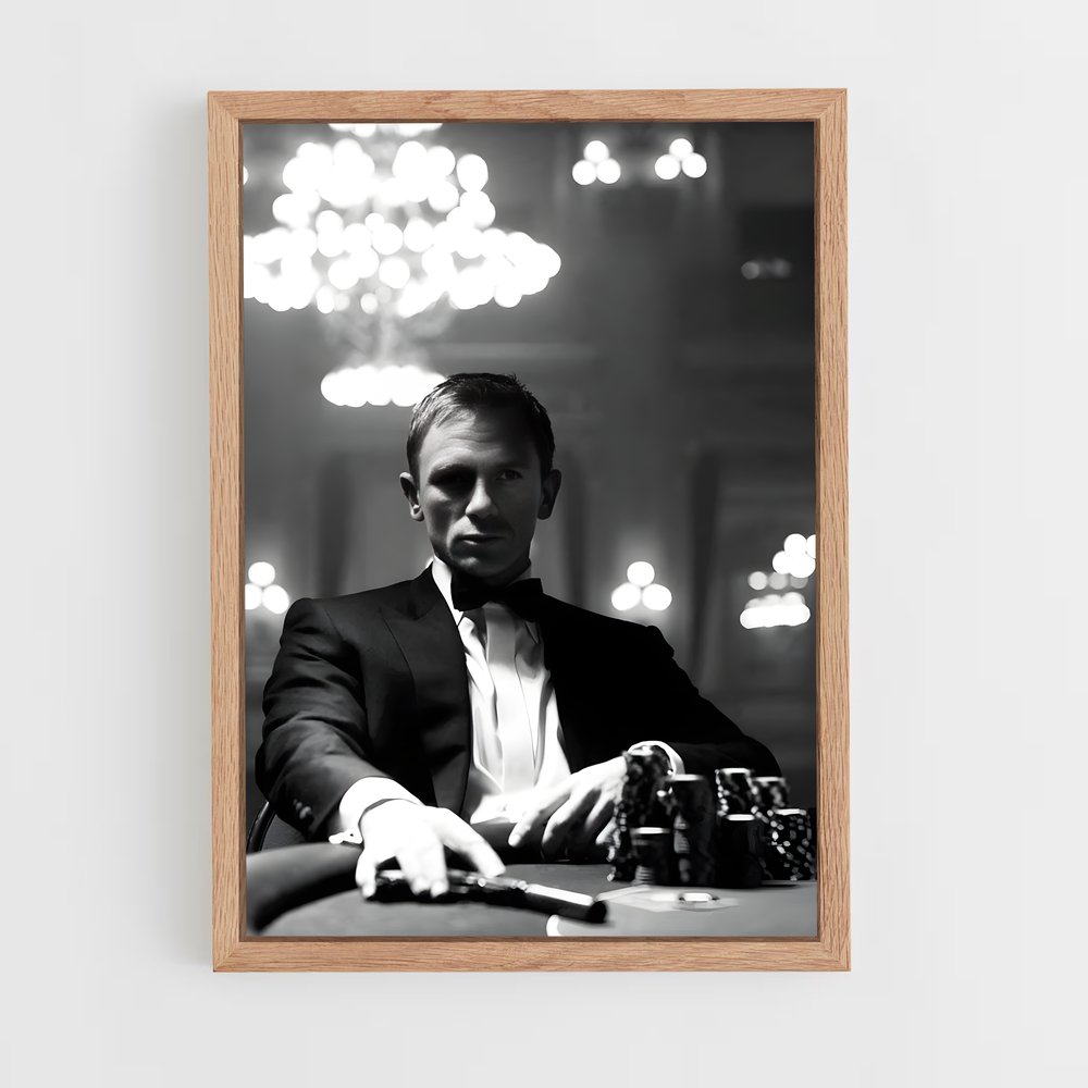 ap-james bond-7 cadre Bois clair