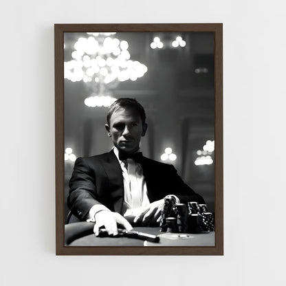 ap-james bond-7 cadre Bois foncé