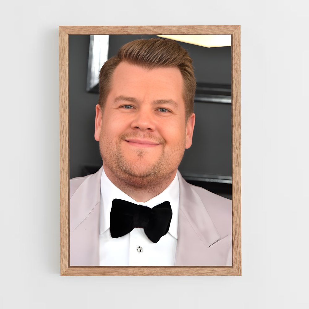 ap-james corden-1 cadre Bois clair