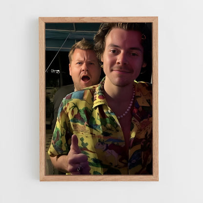 ap-james corden-4 cadre Bois clair