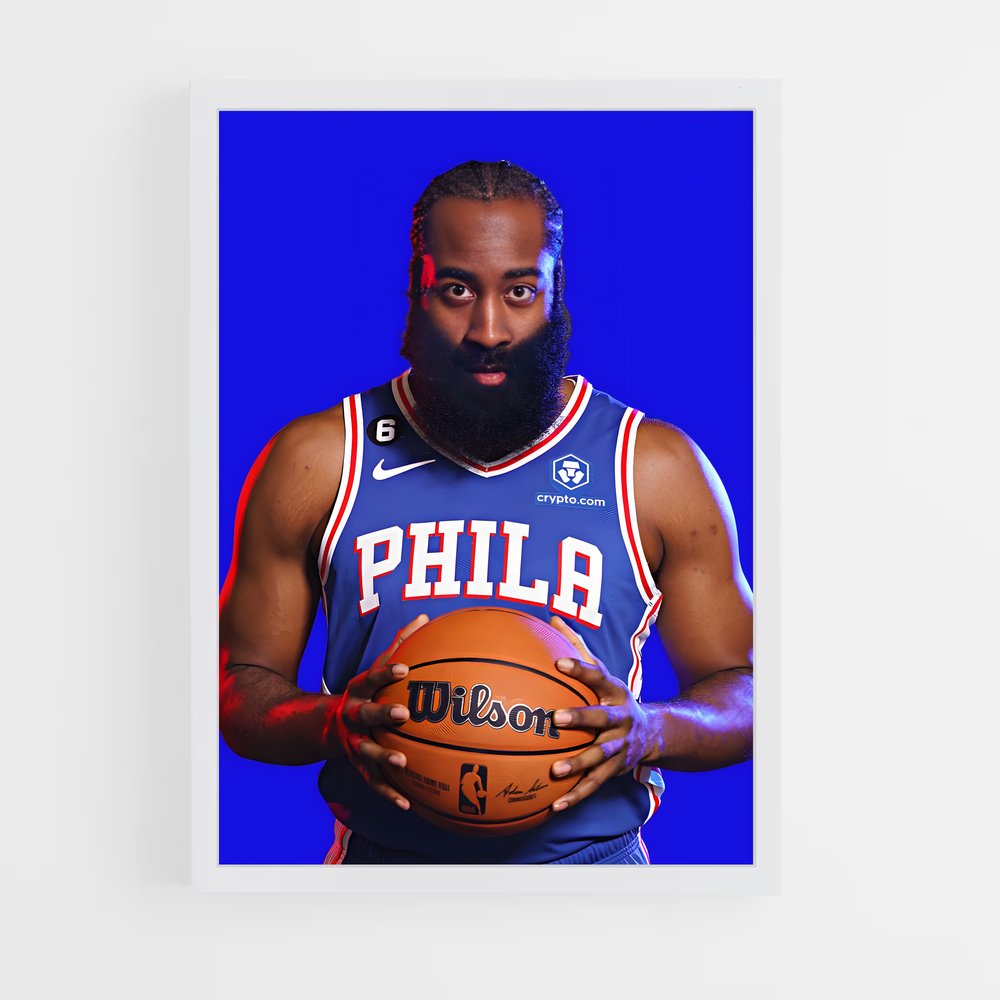 ap-james harden-7 cadre Blanc