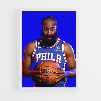 ap-james harden-7 cadre Blanc