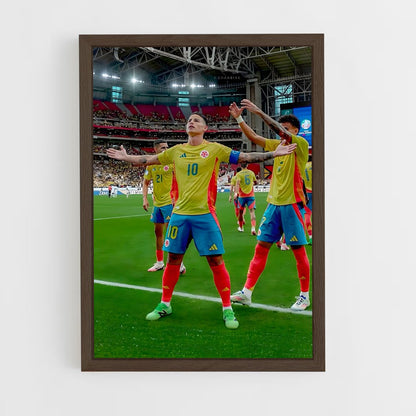 ap-james rodriguez-4 cadre Bois foncé