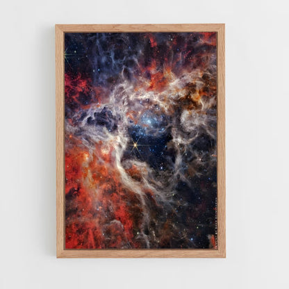 ap-james webb telescope-4 cadre Bois clair