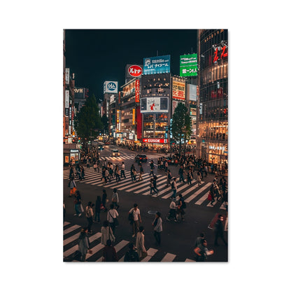 Poster Lumières de Shibuya
