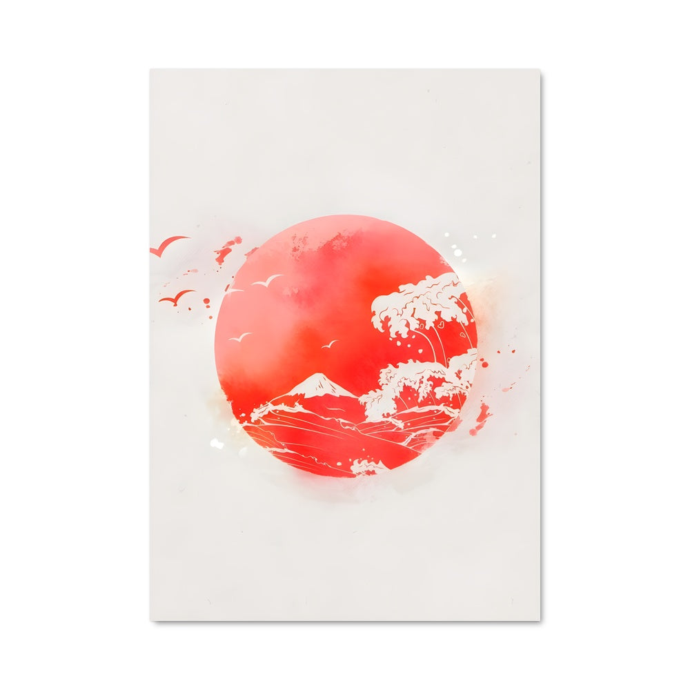 Poster Japan flag 85485