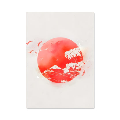 Poster Japan flag 85485