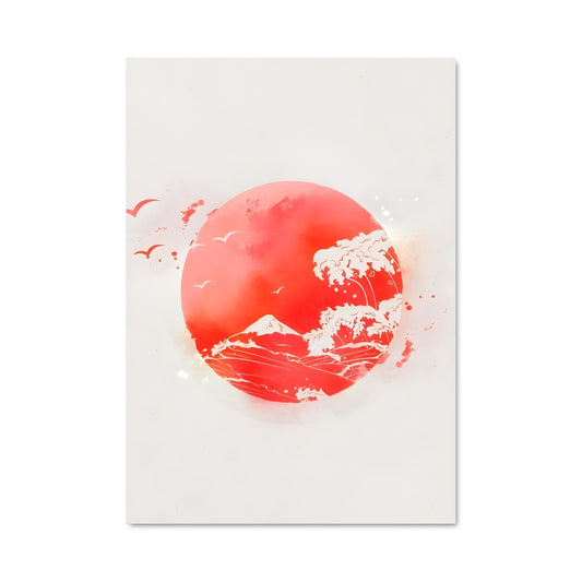 Poster Japan flag 85485