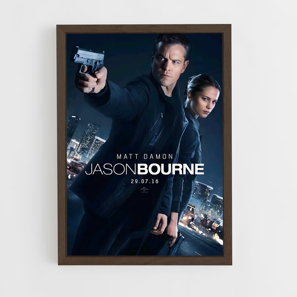ap-jason bourne-3 cadre Bois foncé