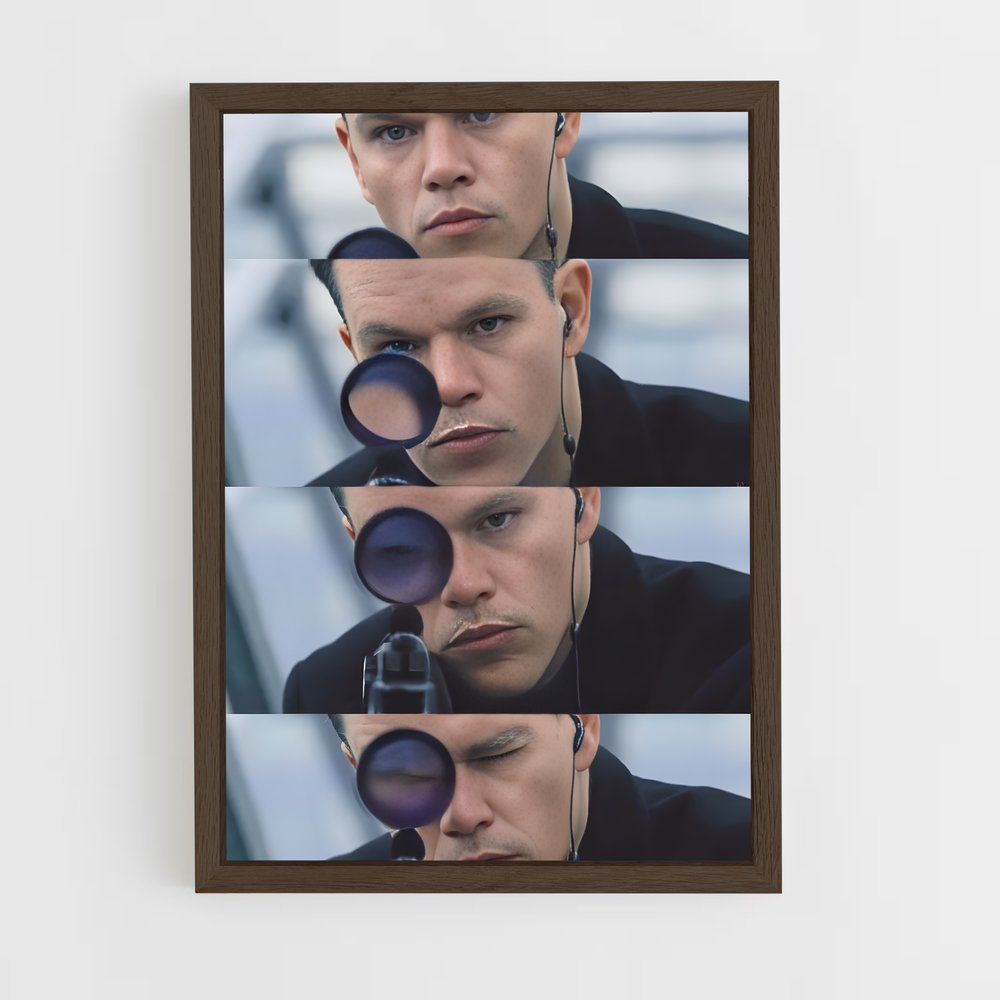 ap-jason bourne-4 cadre Bois foncé