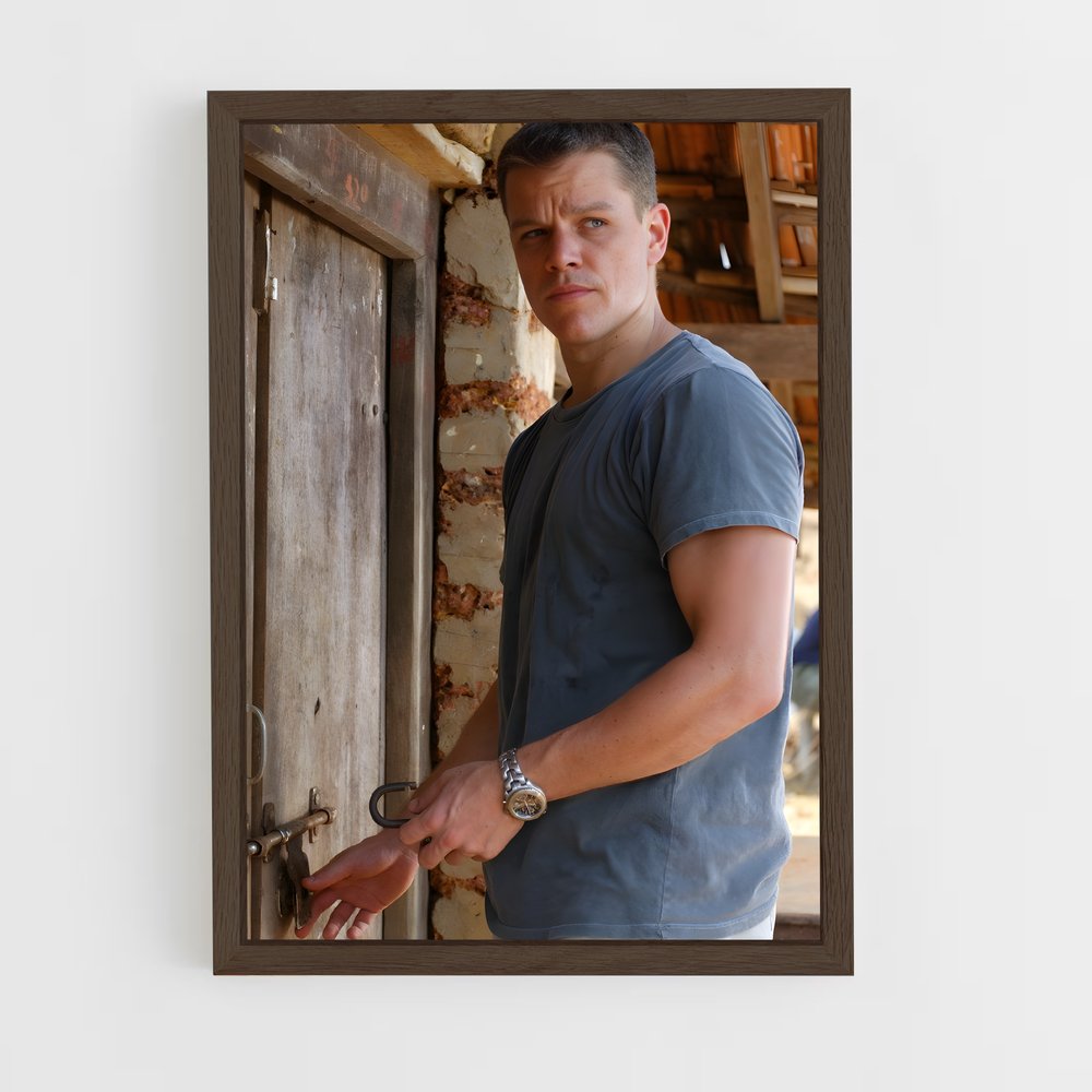 ap-jason bourne-5 cadre Bois foncé