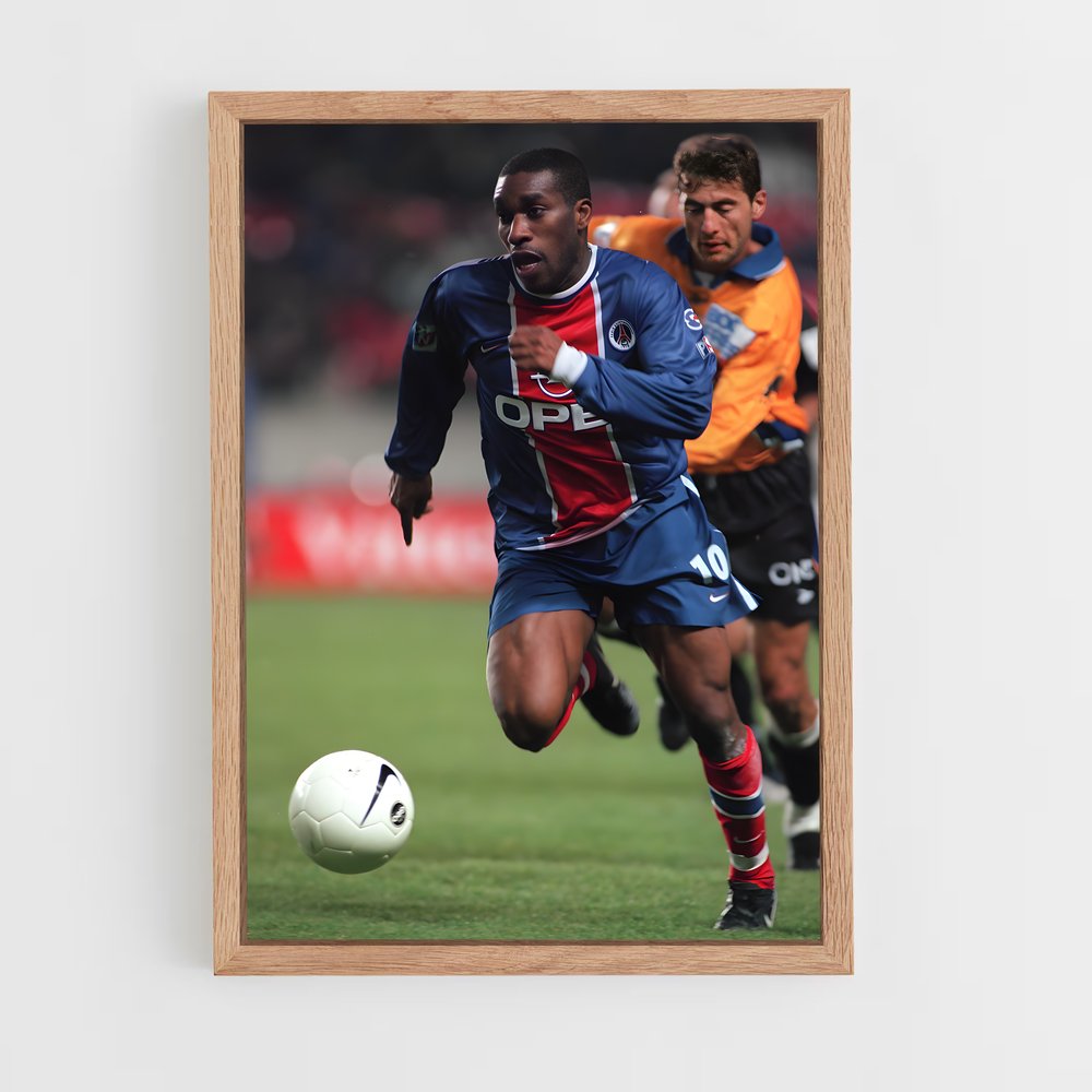 ap-jay-jay okocha-11 cadre Bois clair