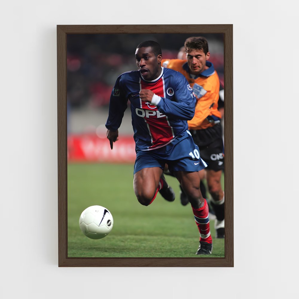ap-jay-jay okocha-11 cadre Bois foncé