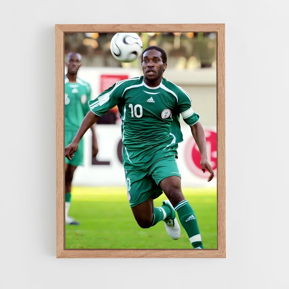 ap-jay-jay okocha-5 cadre Bois clair
