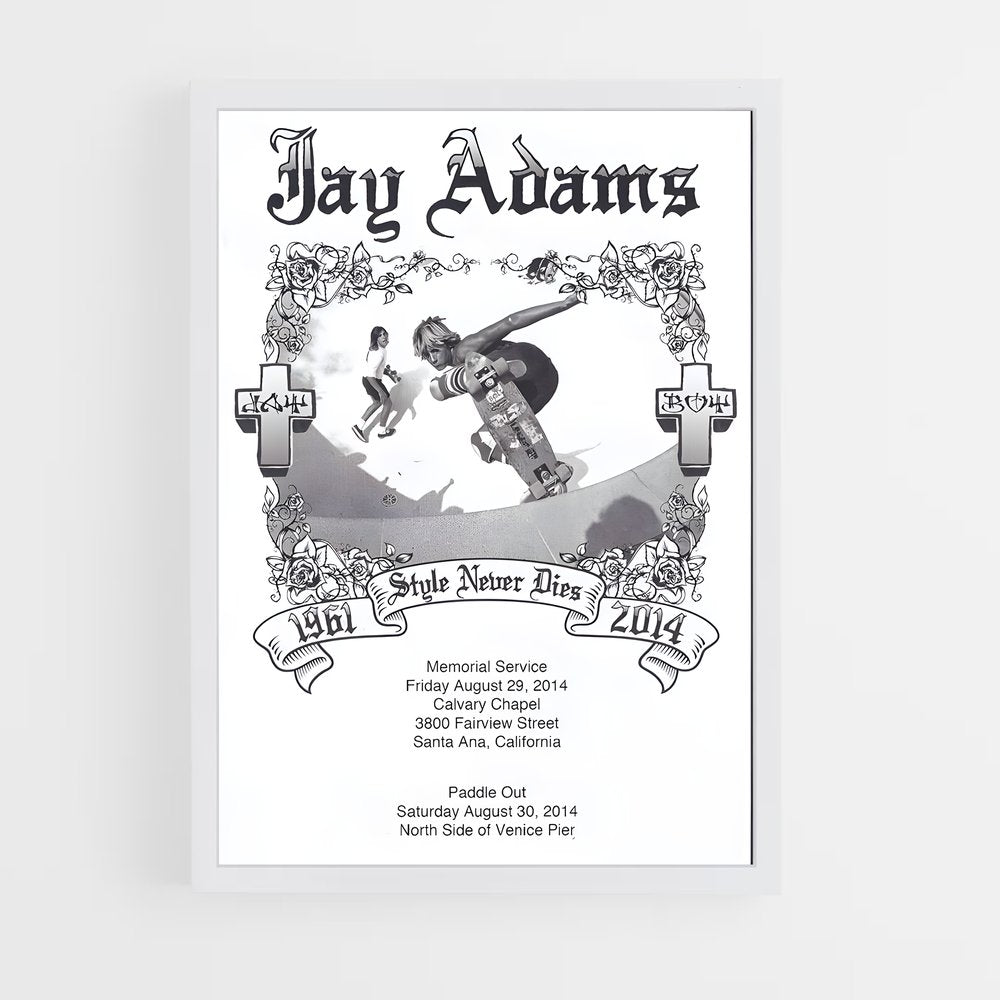 ap-jay adams-2 cadre Blanc
