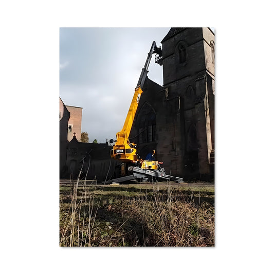 Poster Grue Jaune