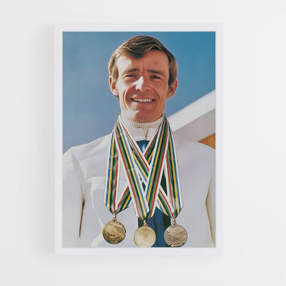 ap-jean-claude killy-1 cadre Blanc