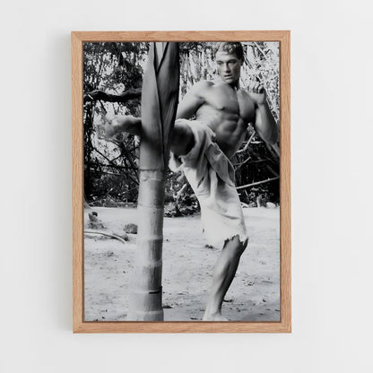 ap-jean-claude van damme-11 cadre Bois clair