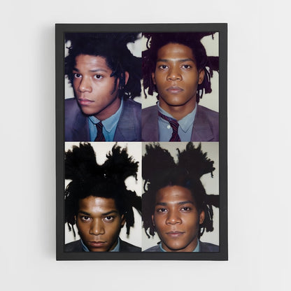 ap-jean-michel basquiat-2 cadre Noir