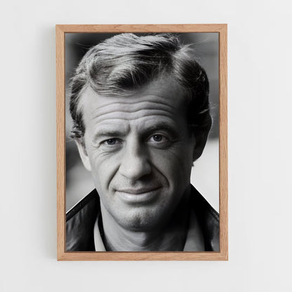 ap-jean-paul belmondo-3 cadre Bois clair